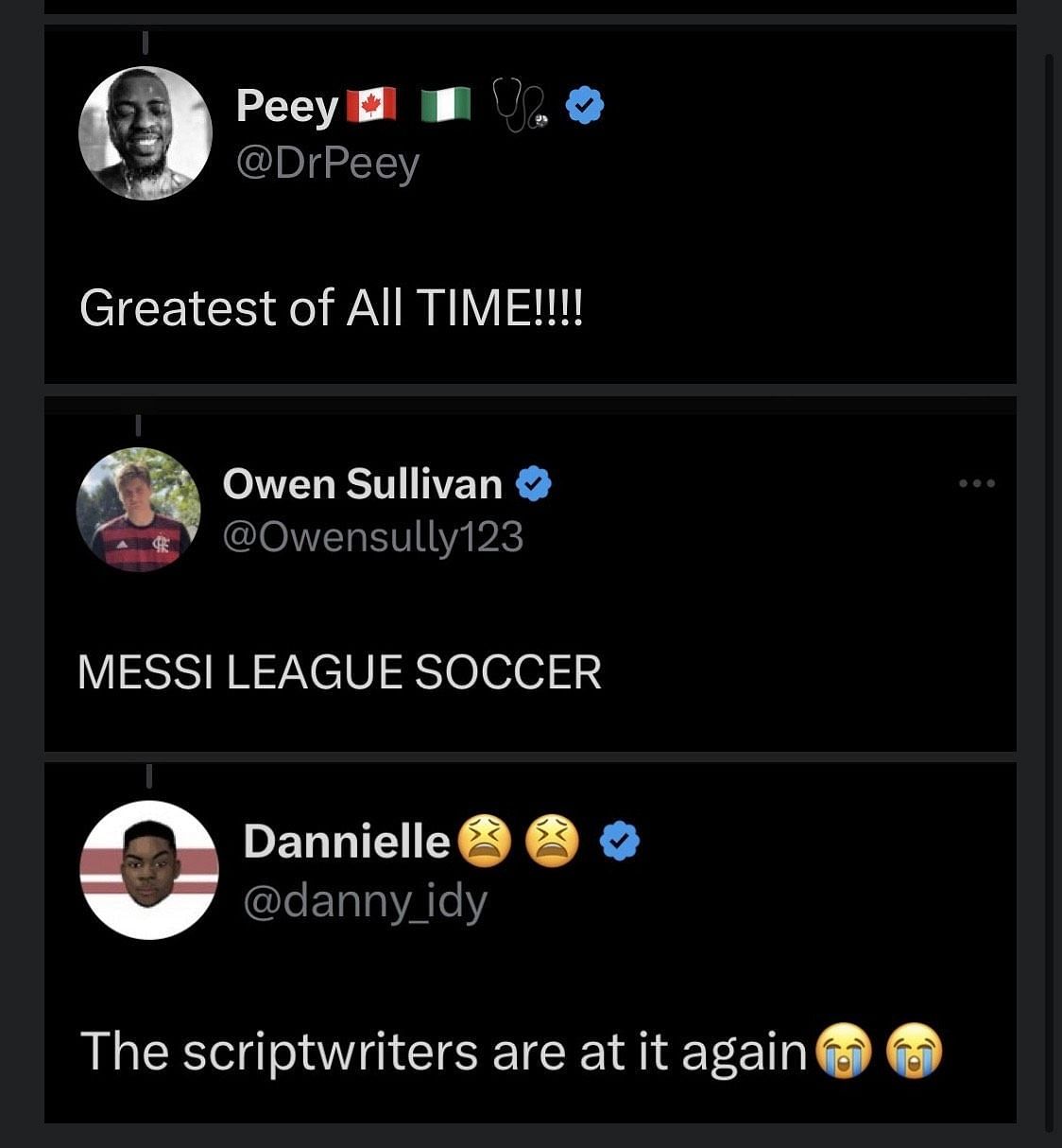 The Argentine icon comes in for more praise.